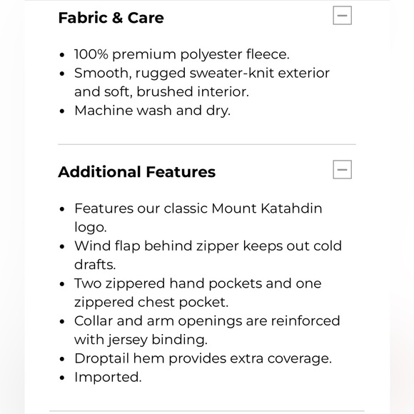 Mens LL Bean XL sweater fleece vest - Picture 9 of 9